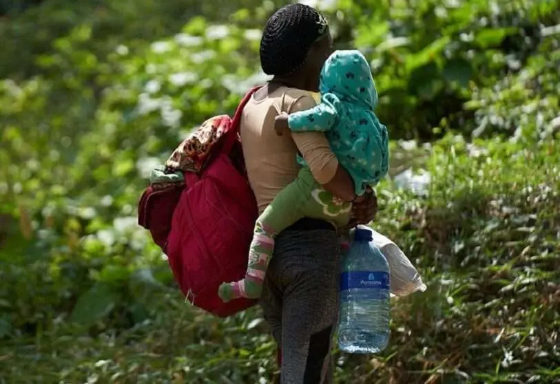 Imagen de migrantes latinoamericanos - PHOTO/FILE