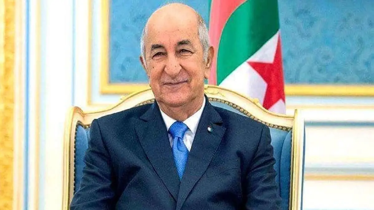 El presidente argelino Abdelmadjid Tebboune - PHOTO/AFP