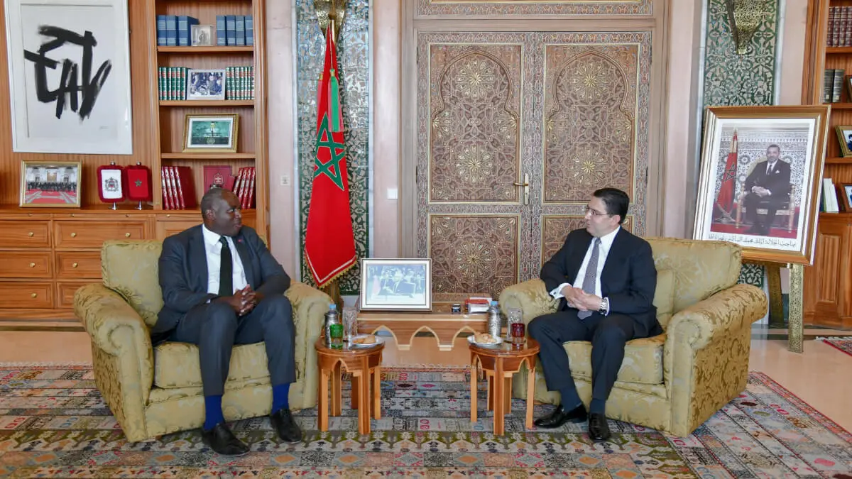 David Lammy y Nasser Bourita - PHOTO/ARCHIVO