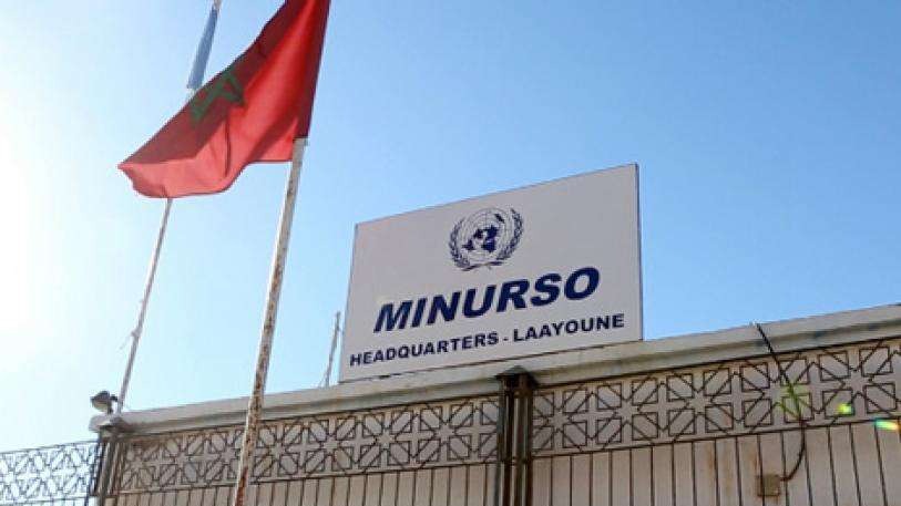 Cuarteles generales de MINURSO en el Aaiún - PHOTO/REDES SOCIALES