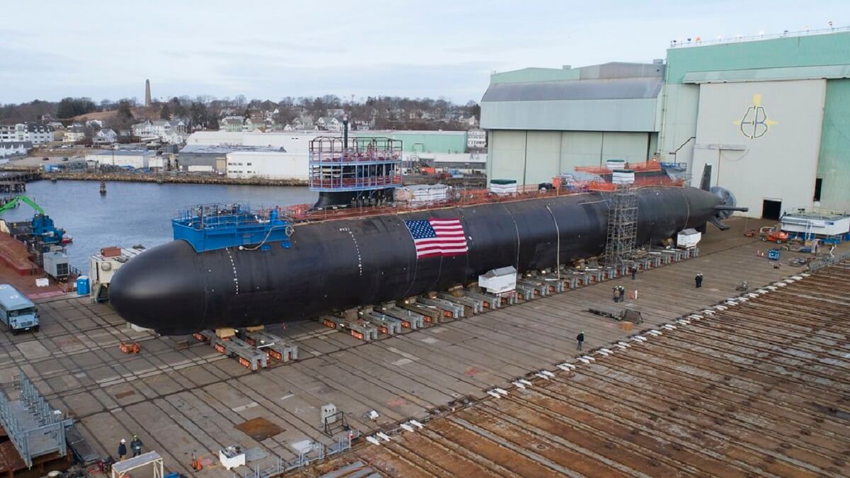 La US Navy cuenta con una gran flota de submarinos lanza misiles SLBM y de ataque, todos de propulsión nuclear, como el USS South Dakota SSN-790 de la clase Los Ángeles, botado en octubre de 2017 - PHOTO/General Dynamics Electric Boat