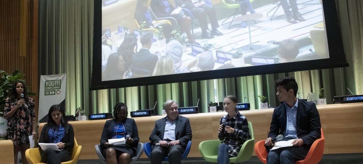 Apertura de la Cumbre de la Juventud sobre el Cambio ClimÁTICO
