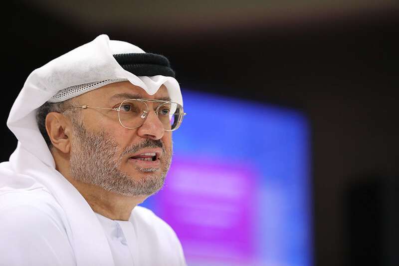Anwar Gargash, ministro de Asuntos Exteriores de Emiratos Árabes Unidos.