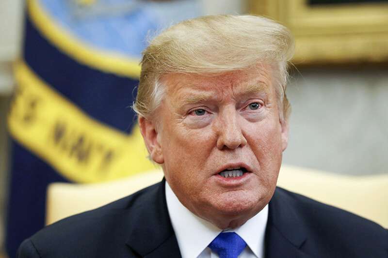 El presidente Donald Trump, en la Oficina Oval de la Casa Blanca en Washington