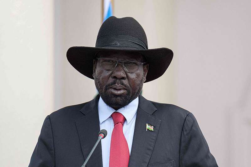 El presidente de Sudán del Sur, Salva Kiir