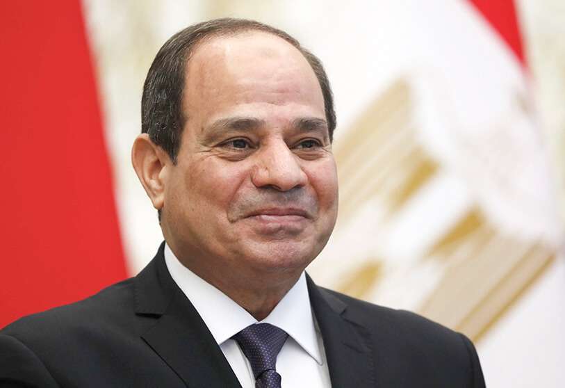 El presidente egipcio Abdel Fattah al-Sisi
