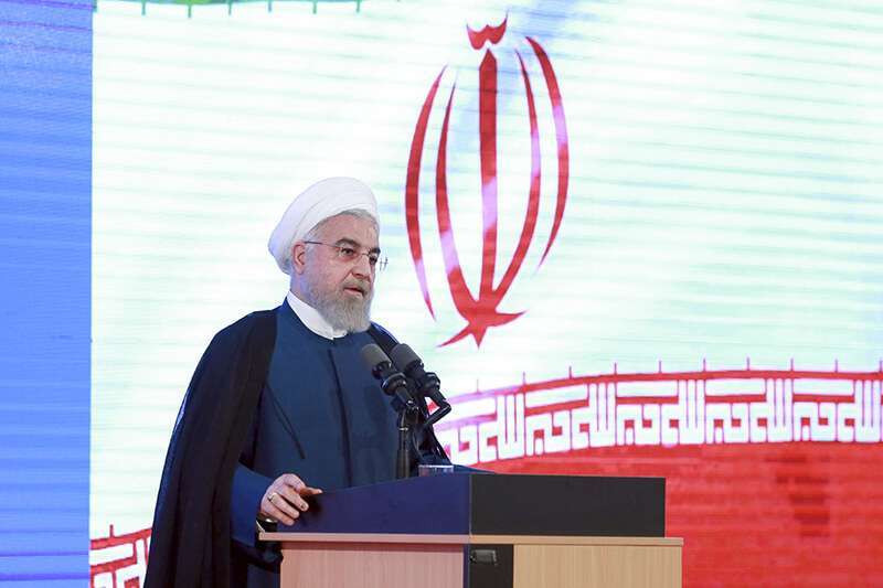 El presidente iraní, Hasan Rohaní