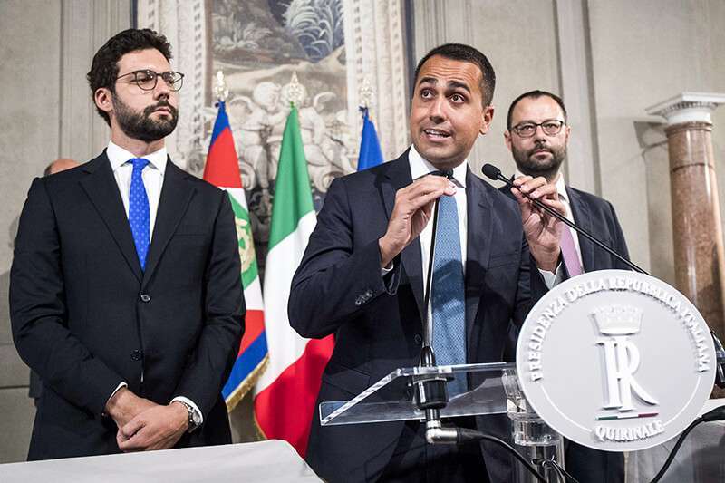 Di Maio_Gobierno Coalción_Italia