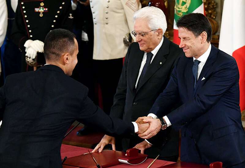 Conte_Matarella_Nuevo gobierno