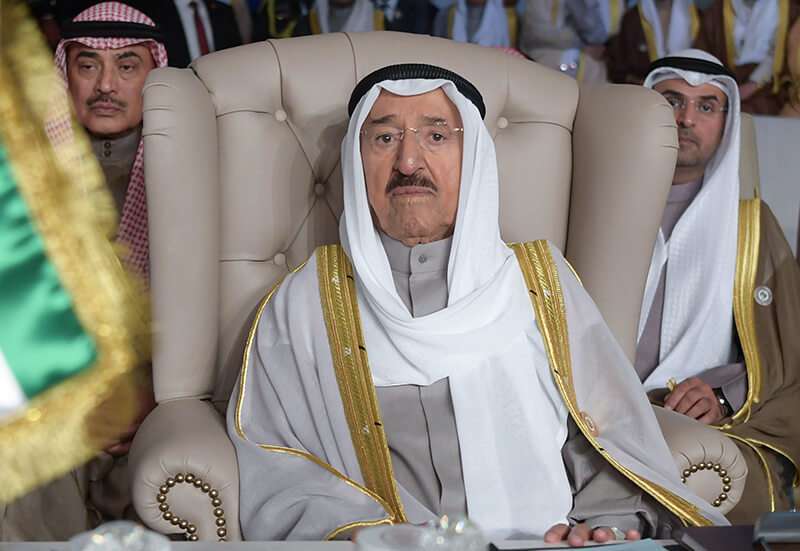 Sheikh Sabah Al Ahmad Al Sabah, gobernante de Kuwait