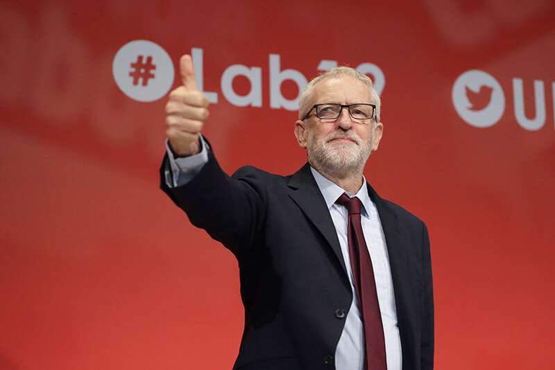 Jeremy Corbyn, líder del opositor Partido Laborista británico
