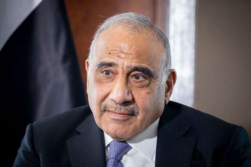 El primer ministro iraquí Adil Abdul-Mahdi