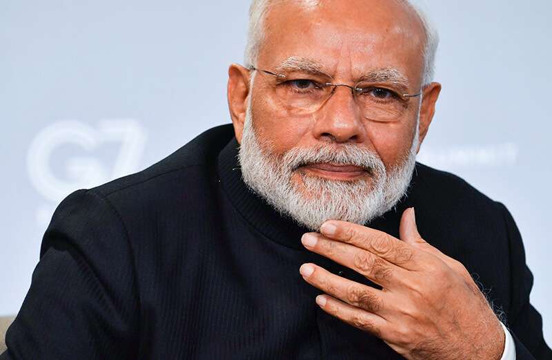 El primer ministro de India, Narendra Modi