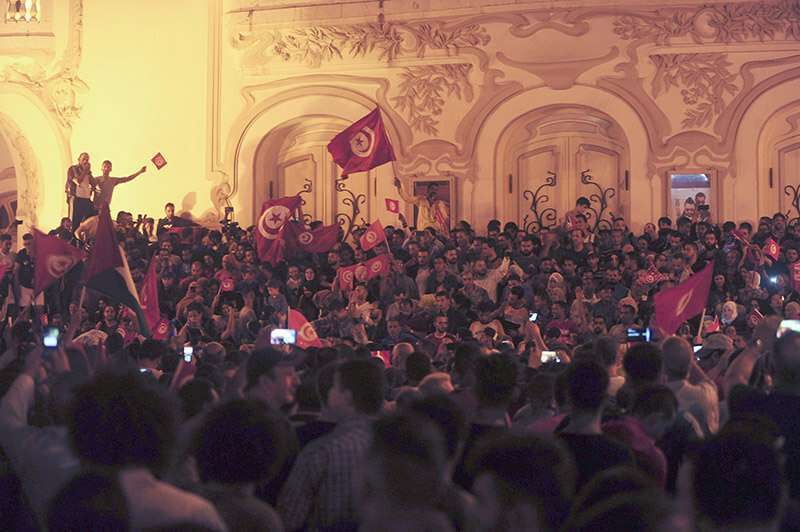 Protestas en Túnez