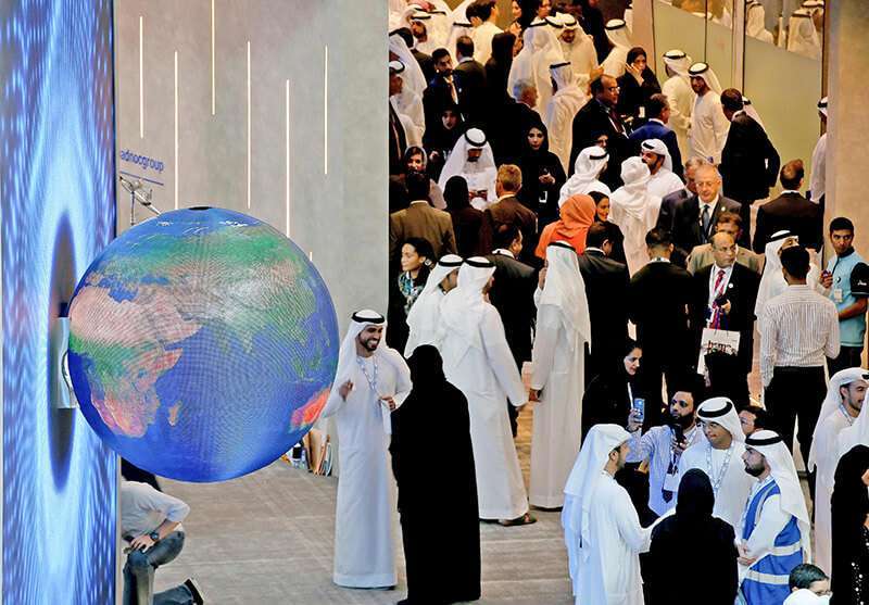 Exposición y Conferencia Internacional de Petróleo de Abu Dhabi (ADIPEC) en Abu Dhabi.