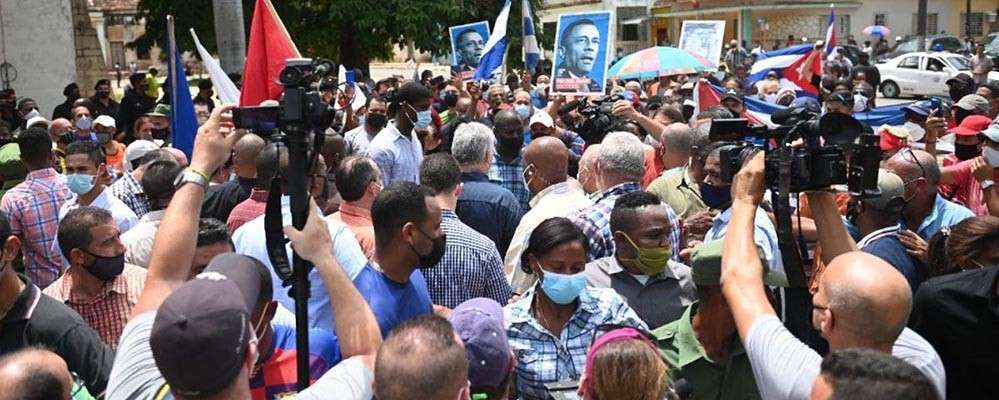 protestas en Cuba