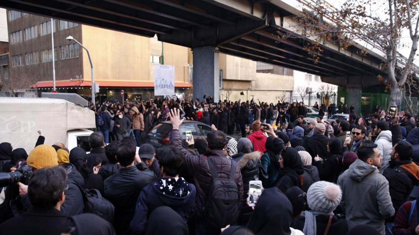 Manifestaciones en Teherán