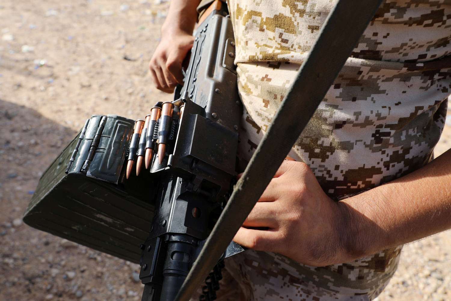 armas turcas en Libia