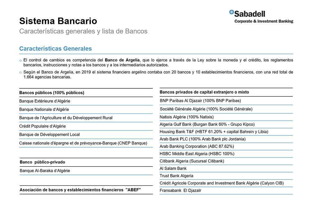 SABADELL ARGELIA