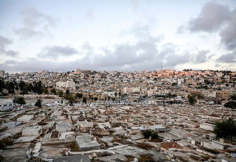 Hebrón, en la Cisjordania ocupada. Gran parte de las construcciones de la imagen deberán ser demolidas para hacer espacio a colonos