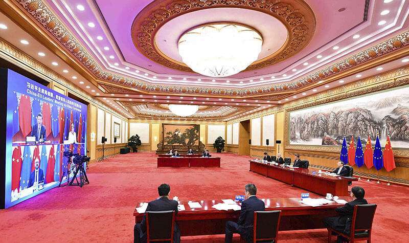 Meeting amongst EU and Chinese leaders