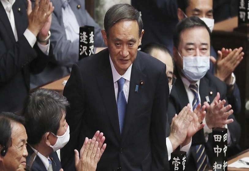 PHOTO/Koji Sasahara AP - El recién nombrado primer ministro Yoshihide Suga, de 71 años, sigue la política de su antecesor Shinzo Abe, conocedor de la gran importancia que para un país insular como Japón tiene el componente espacial