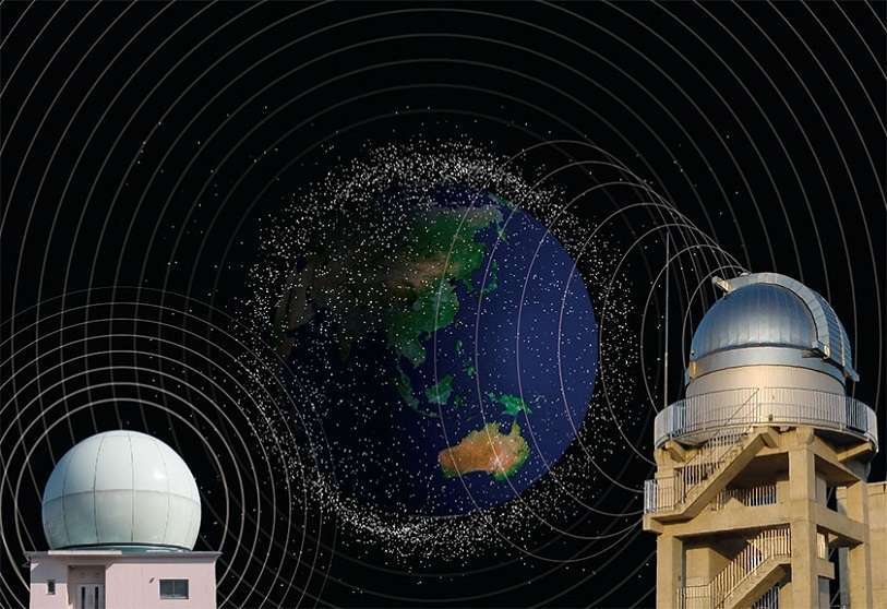 PHOTO/JAXA - Entre sus actividades está operar el sistema nacional de conocimiento del entorno espacial que supervisa los desechos espaciales para evitar colisiones con satélites
