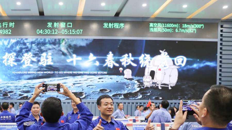 La misión Chang’e-5 que acaba de despegar con éxito debe cumplir la misión más compleja y arriesgada de cuantas ha llevado a cabo la Administración Nacional del Espacio de China