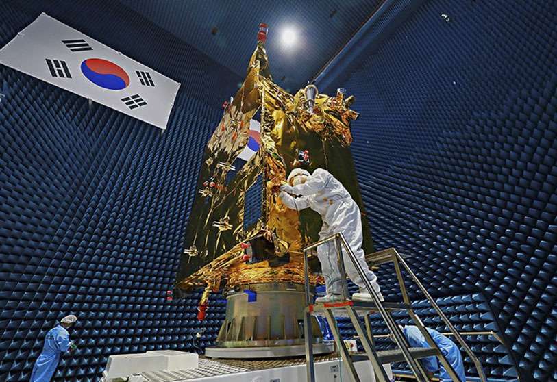 Corea ha emplazado en órbita desde 1992 un total de 17 satélites de diferentes categorías y pesos, de los que ocho están operativos y nueve fuera de servicio