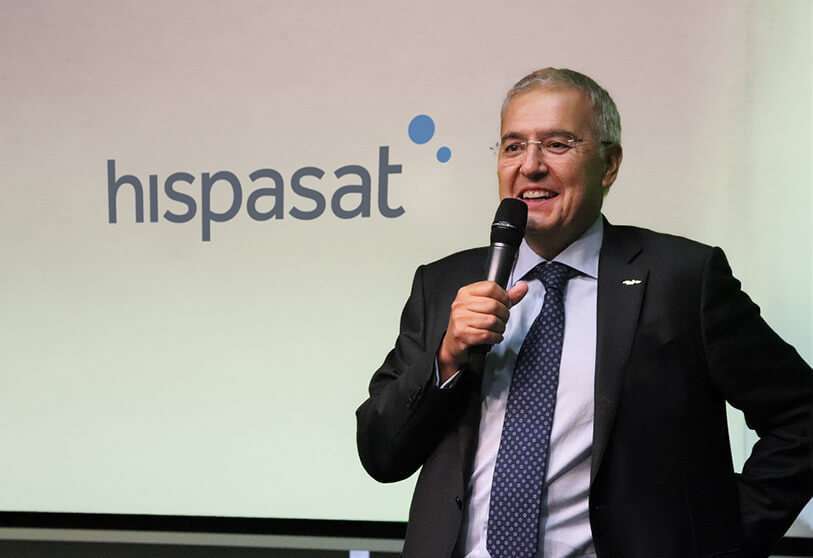 PHOTO/Hispasat - Responsable ejecutivo de Hispasat designado por su accionista principal Red Eléctrica desde finales de 2019, Miguel Ángel Panduro considera que el New Space ha hecho que el sector espacial sea “sexy”
