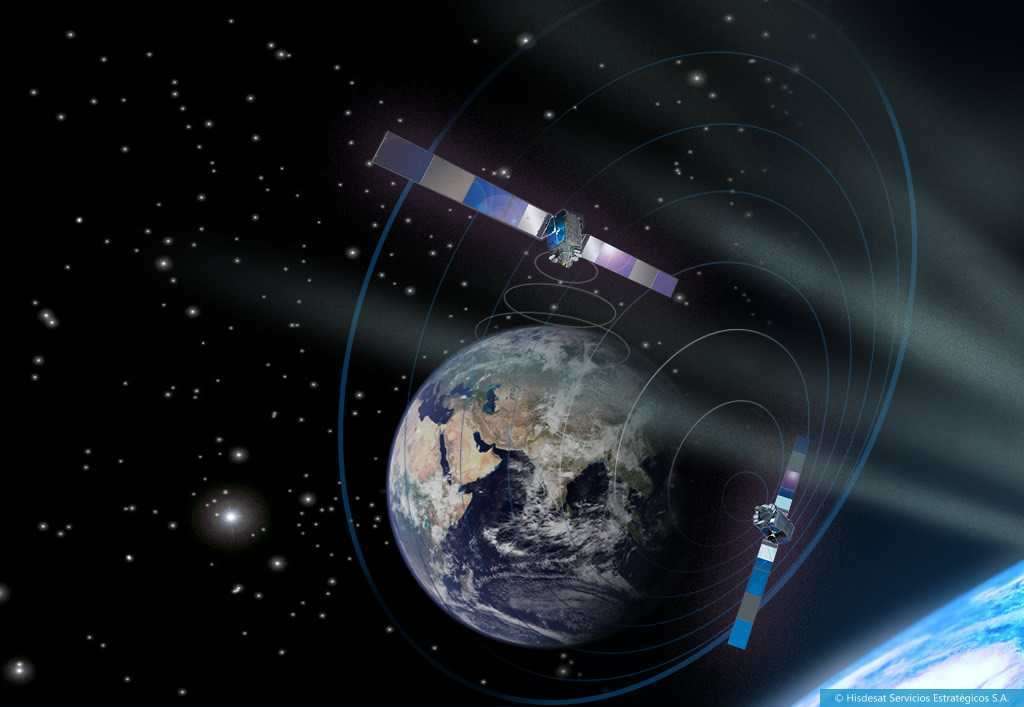 El primer y principal aliado de la UME es el satélite español de comunicaciones encriptadas Spainsat, que proporciona voz, datos y capacidad de videoconferencia