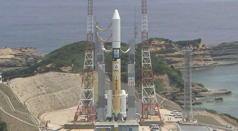 Volará al espacio desde Centro Espacial japonés de Tanegashima a bordo de un potente cohete japonés H-IIA fabricado por Mitsubishi Heavy Industries