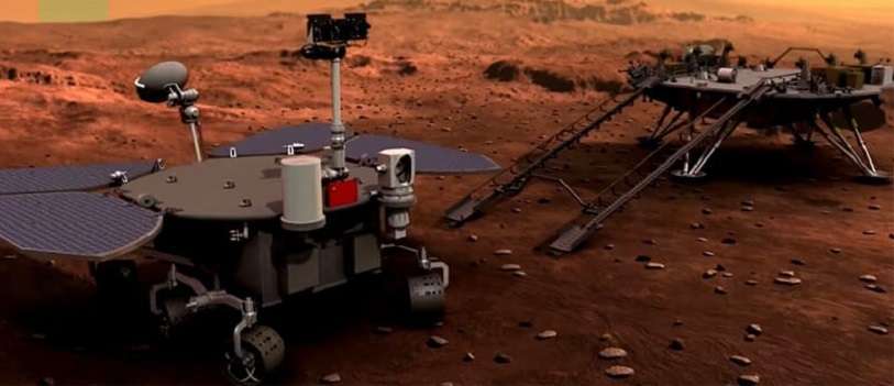 Módulo chino en el Planeta Rojo