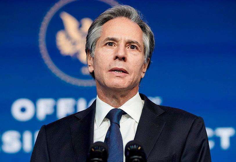 Antony Blinken, el secretario de Estado de Estados Unidos