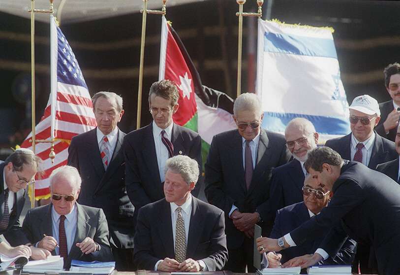 Firma tratado paz entre Jordania e Israel_25º aniversario_Atalayar