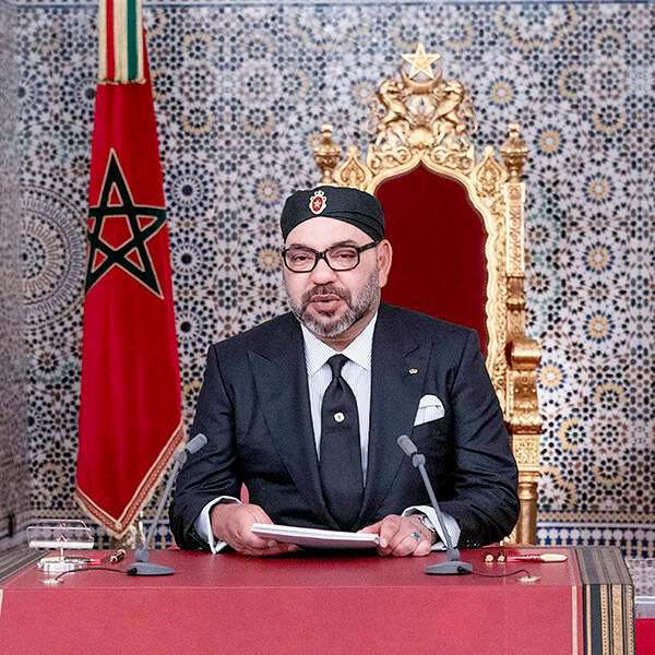 PHOTO/MAP:El rey de Marruecos Mohammed VI