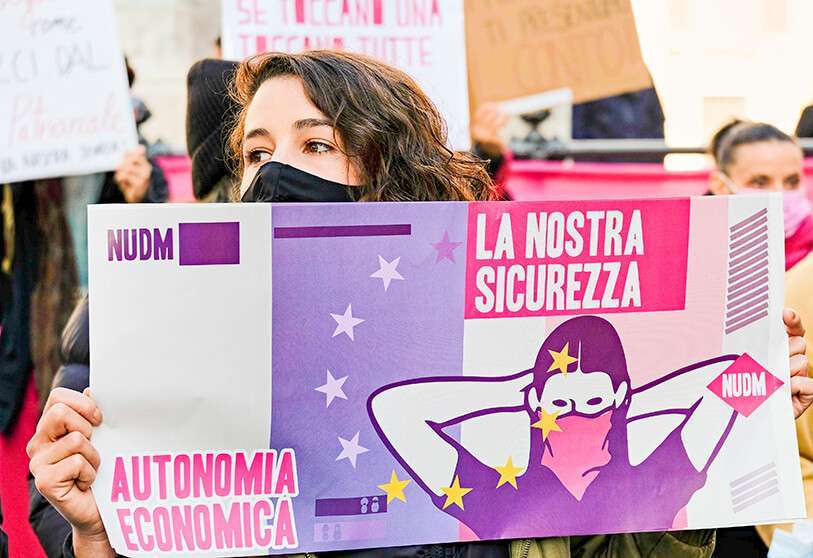Atalayar_ manifestación violencia de génerp