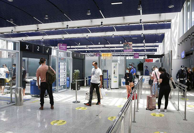 El aeropuerto internacional Mohammed V en Casablanca, Marruecos PHOTO/AP