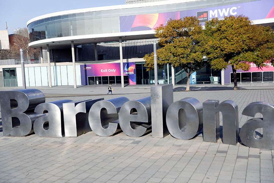 Feria de Barcelona tras la cancelación del Mobile World Congress (MWC) en Barcelona, España 13 de febrero de 2020 REUTERS/NACHO DOCE