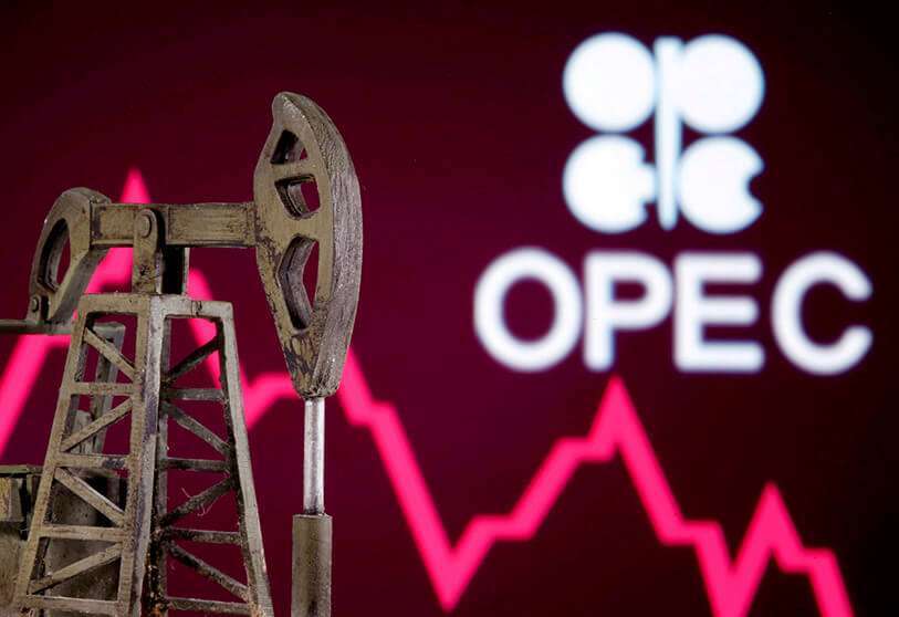 REUTERS/DADO RUVIC- El grupo de OPEP+, decidió reducir los recortes a 7,7 millones de bpd en agosto, antes de anunciar a principios de diciembre que aumentarían la producción en 500.000 bpd a partir de enero de 2021