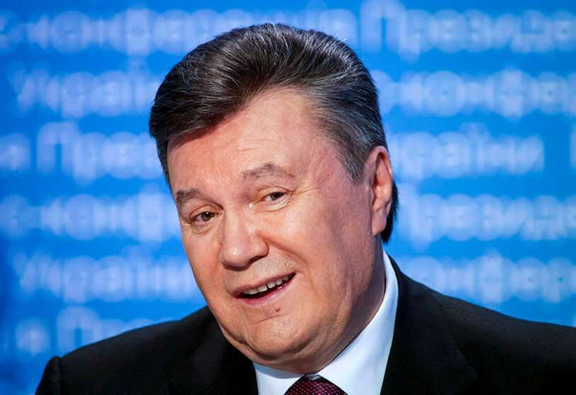El expresidente ucraniano Viktor Yanukovych, durante una conferencia de prensa en Kiev el 1 de marzo de 2013