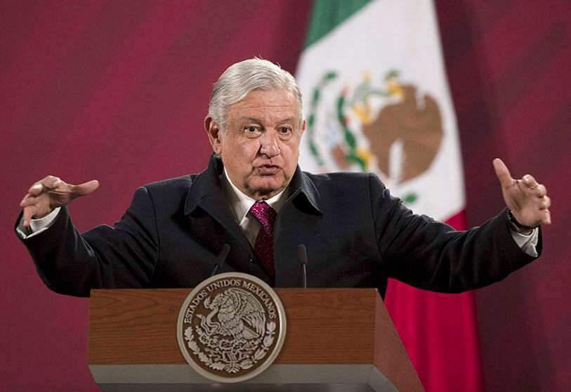 El presidente mexicano Andrés Manuel López Obrador