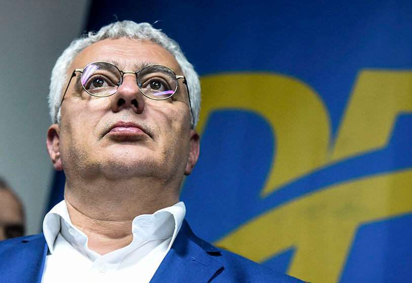 El líder de la oposición de Montenegro, Andrija Mandic