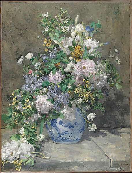 Ramo de primavera de Pierre-Auguste Renoir