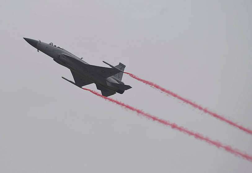 AFP/FAROOQ NAEEM- Avión de combate paquistaní J-F 17
