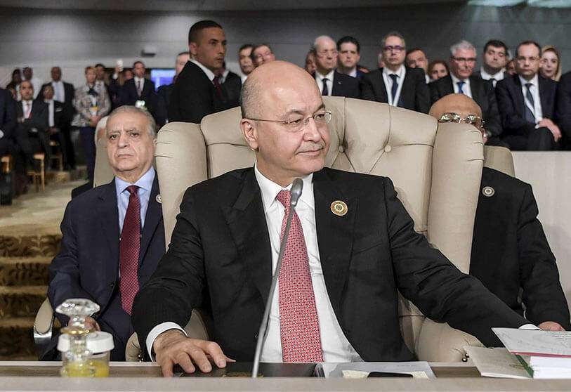 El presidente de Irak, Barham Saleh