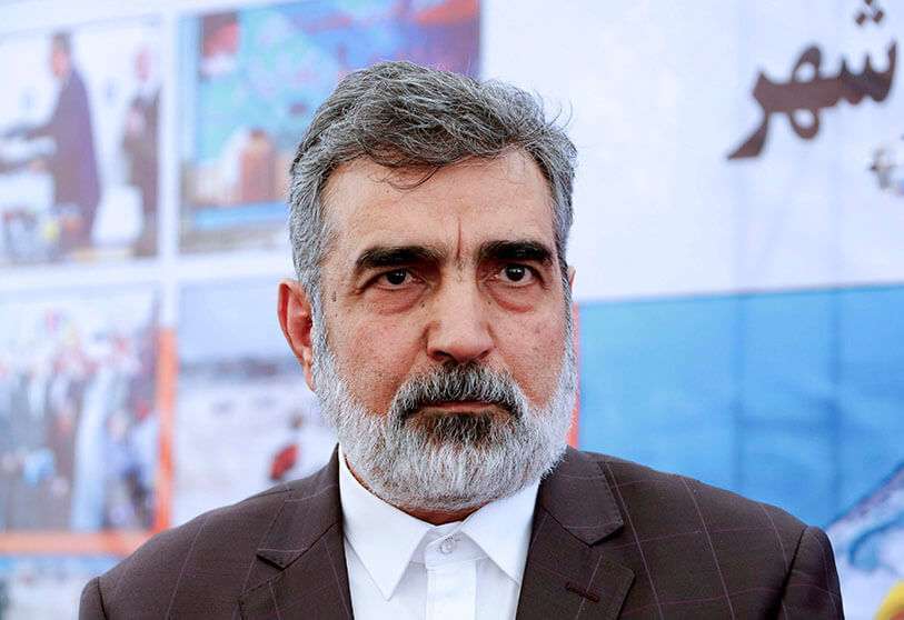 El portavoz de la Organización de Energía Atómica de Irán, Behrouz Kamalvandi