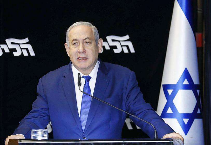 El primer ministro de Israel y líder del Likud, Benjamin Netanyahu