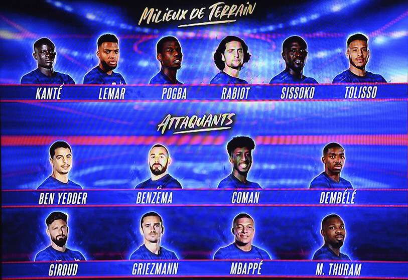 Deschamps clears Benzema for France's sake | Atalayar ...