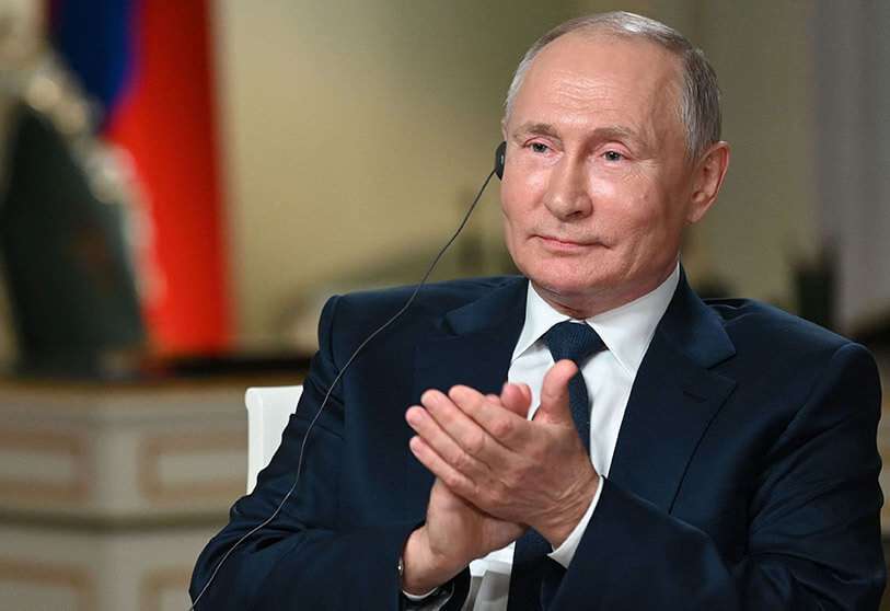 El presidente de Rusia Vladimir Putin AFP/MAXIM BLINOV